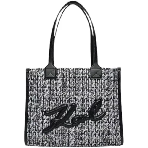 Tote Bags, female, , Size: ONE SIZE Hand- en schoudertas - Karl Lagerfeld - Modalova