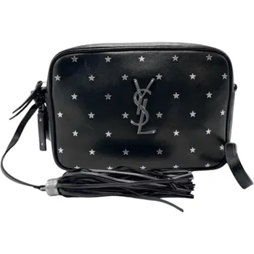 Pre-owned Cross Body Bags, female, , Size: ONE SIZE Pre-owned Leather shoulder-bags - Saint Laurent Vintage - Modalova