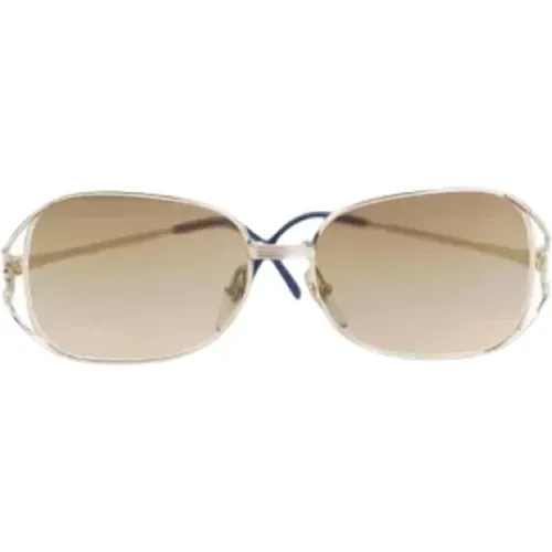 Pre-owned Metal sunglasses , female, Sizes: ONE SIZE - Dior Vintage - Modalova