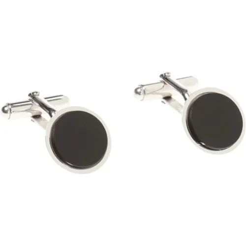 Cufflinks & Tie Clips, male, , Size: ONE SIZE Cufflinks with decorative elements - Lanvin - Modalova