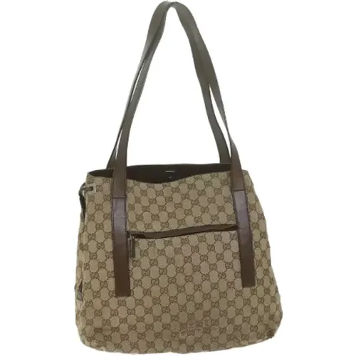 Pre-owned Canvas gucci-bags , female, Sizes: ONE SIZE - Gucci Vintage - Modalova