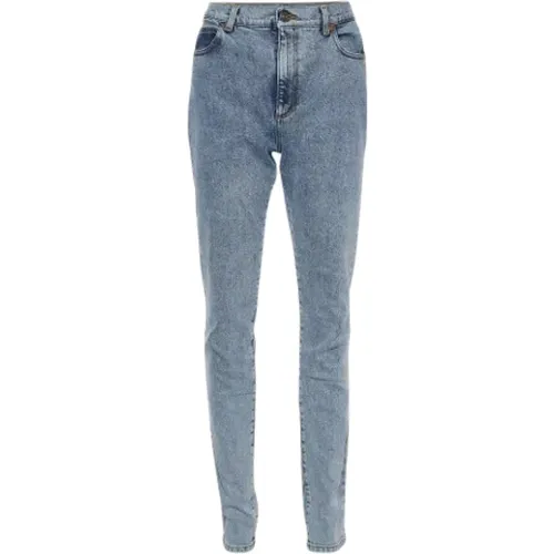 Pre-owned Denim jeans , female, Sizes: L - Gucci Vintage - Modalova