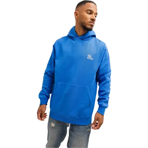 Blaue Fullstop Hoodie Herren , Herren, Größe: M - Off The Pitch - Modalova