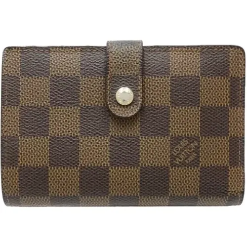 Pre-owned Wallets, female, , Size: ONE SIZE Pre-owned Canvas wallets - Louis Vuitton Vintage - Modalova