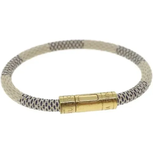 Pre-owned Jewellery, female, , Size: ONE SIZE Pre-owned Canvas bracelets - Louis Vuitton Vintage - Modalova