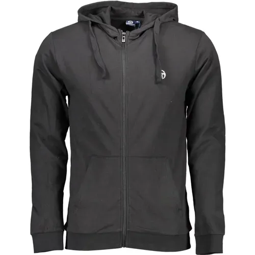 Zip-throughs, male, , Size: S Embroidered Zip Hoodie Sweatshirt - Sergio Tacchini - Modalova