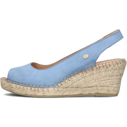 Blaue Espadrilles Clare Beau - Fred de la Bretoniere - Modalova