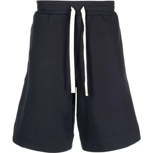 Terry Shorts Oversized Fit Drawstring Pockets , male, Sizes: M, S - Jil Sander - Modalova