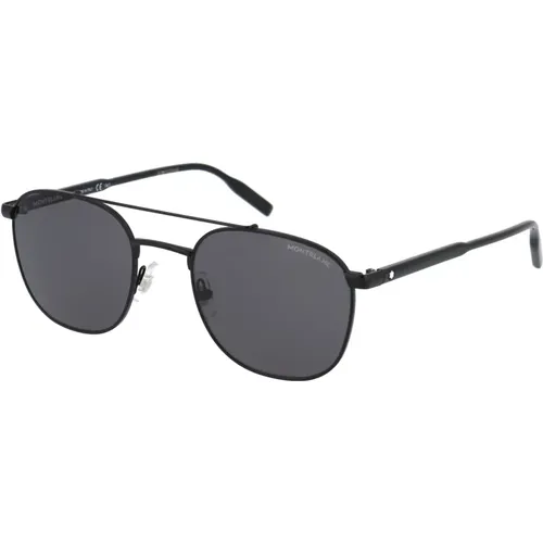 Sunglasses, male, , Size: 54 MM Stylish Sunglasses Mb0114S - Montblanc - Modalova