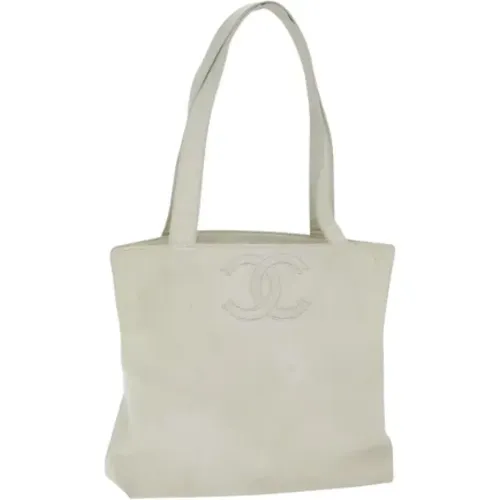 Pre-owned Tote Bags, female, , Size: ONE SIZE Pre-owned Leather totes - Chanel Vintage - Modalova