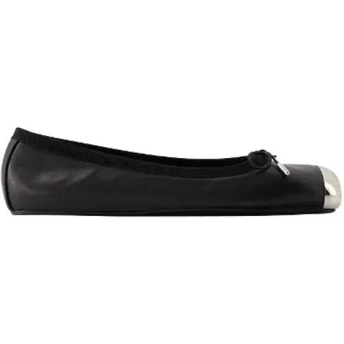 Leather Flats , female, Sizes: 5 UK, 6 UK, 3 UK, 2 UK, 4 UK, 4 1/2 UK - alexander mcqueen - Modalova