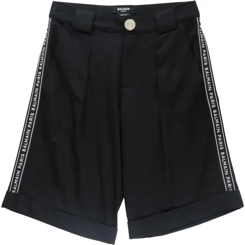 Schwarze Shorts Balmain - Balmain - Modalova