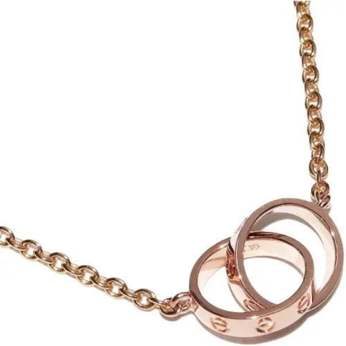 Pre-owned Jewellery, female, , Size: ONE SIZE Pre-owned Metal necklaces - Cartier Vintage - Modalova