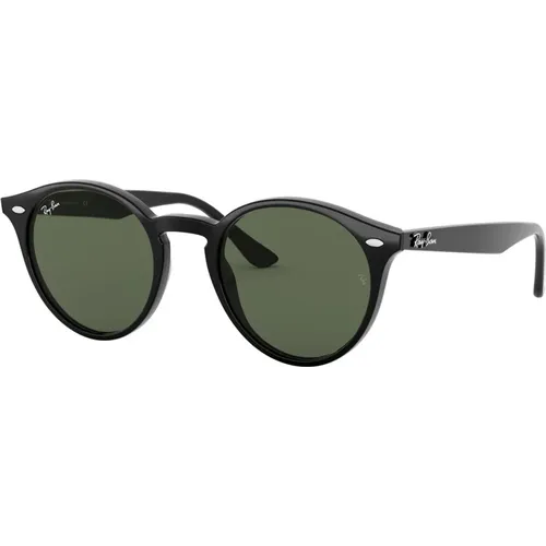 Round Sunglasses Rb2180F 601/71 , unisex, Sizes: 49 MM - Ray-Ban - Modalova