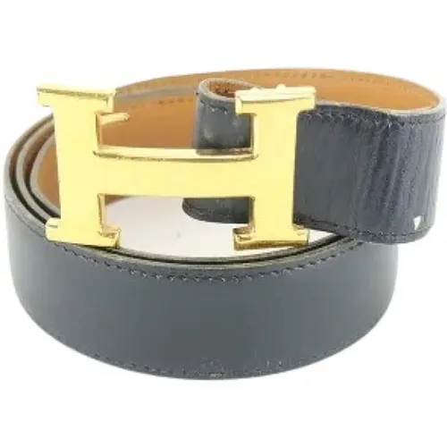 Pre-owned Belts, female, , Size: ONE SIZE Pre-owned Leather belts - Hermès Vintage - Modalova