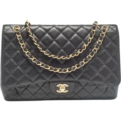 Pre-owned Leather chanel-bags , female, Sizes: ONE SIZE - Chanel Vintage - Modalova