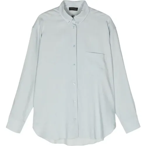 Oversize Leinen Viskose Button Down Hemd , Damen, Größe: 2XS - Andamane - Modalova