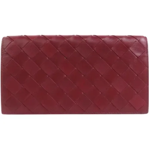 Pre-owned Wallets, female, , Size: ONE SIZE Pre-owned Leather wallets - Bottega Veneta Vintage - Modalova