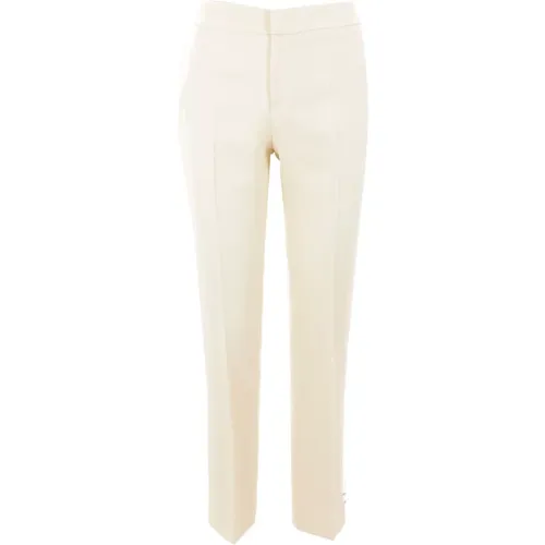 Chinos, female, , Size: S Slim-Fit Trousers - Blumarine - Modalova