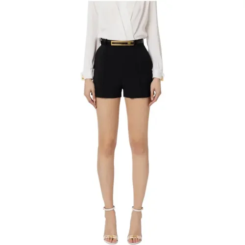 Short Shorts , female, Sizes: S - Elisabetta Franchi - Modalova