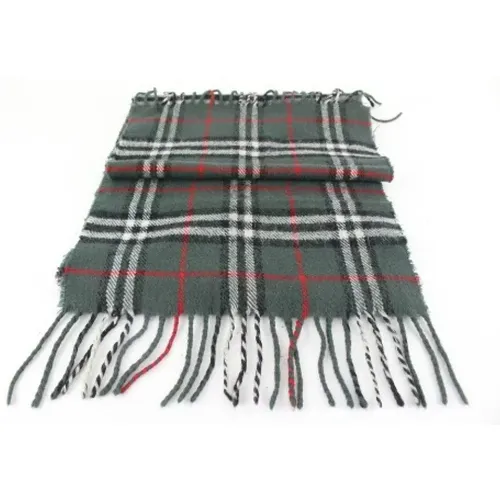 Pre-owned Scarves, female, , Size: ONE SIZE Pre-owned Fabric scarves - Burberry Vintage - Modalova