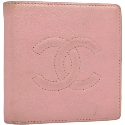 Pre-owned Leather wallets , female, Sizes: ONE SIZE - Chanel Vintage - Modalova