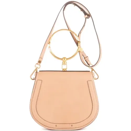 Pre-owned Cross Body Bags, female, , Size: ONE SIZE Pre-owned Leather handbags - Chloé Pre-owned - Modalova