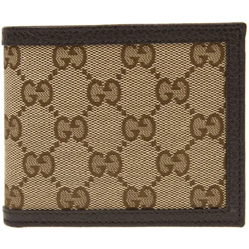 Vintage Leather Wallet for Men , male, Sizes: ONE SIZE - Gucci Vintage - Modalova