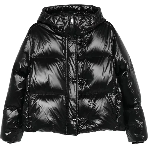 Winter Jackets, female, , Size: M Hooded Puffer Jacket Quilted Design - Fay - Modalova