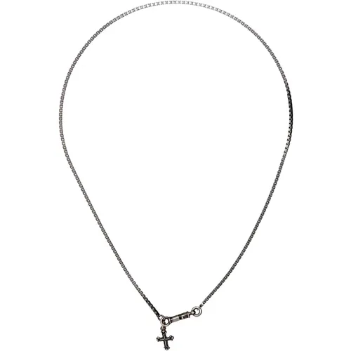 Necklaces, unisex, , Size: ONE SIZE Silver Pendant Necklace - Werkstatt:Munchen - Modalova