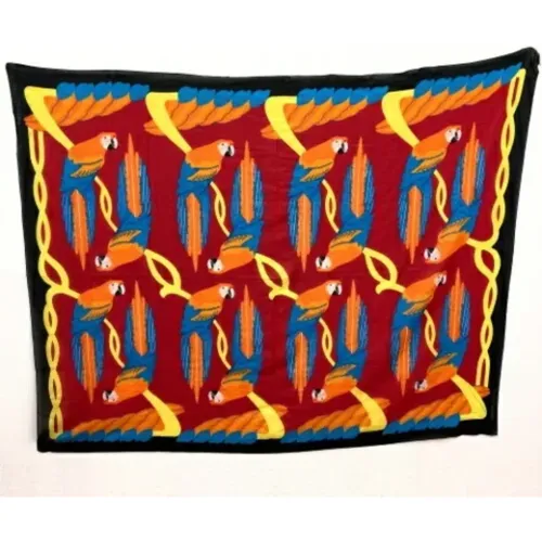 Pre-owned Scarves, female, , Size: ONE SIZE Pre-owned Silk scarves - Hermès Vintage - Modalova