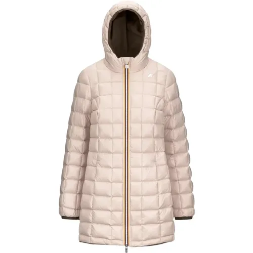 Thermo Doppel Wasserdichte Jacke , Damen, Größe: S - K-way - Modalova