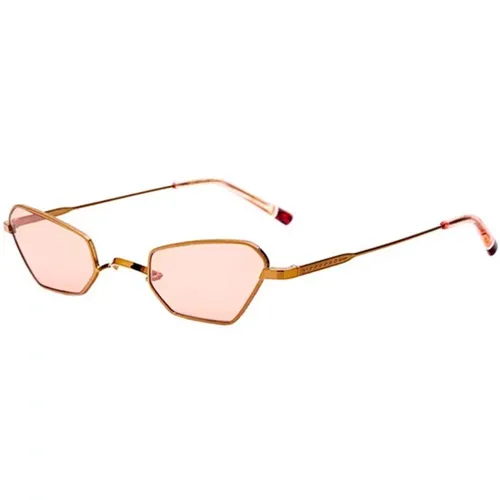 Sunglasses, unisex, , Size: 48 MM Carytown Sunglasses in Rose Gold/Pink - Etnia Barcelona - Modalova