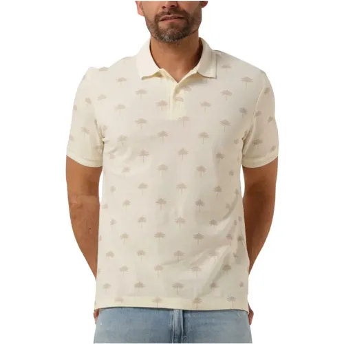 Herren Mini AOP Polo Shirt , Herren, Größe: S - Scotch & Soda - Modalova