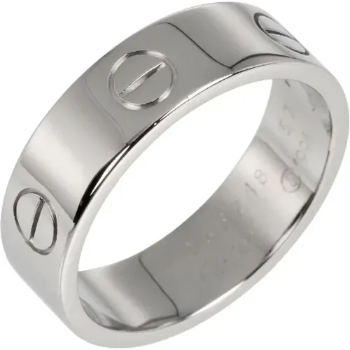 Pre-owned Jewellery, male, , Size: ONE SIZE Pre-owned Metal rings - Cartier Vintage - Modalova