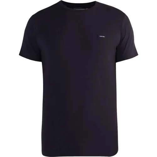 Blaues Modernes Herren T-Shirt , Herren, Größe: XL - Calvin Klein - Modalova