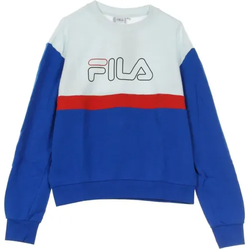 Sweatshirts, female, , Size: L Lightweight Crewneck Sweatshirt - Fila - Modalova