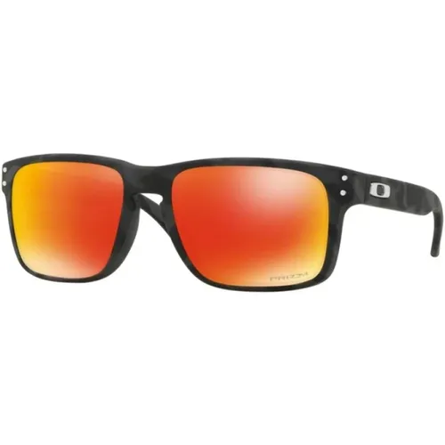 Sportliche Sonnenbrille mit polarisierten Gläsern , Herren, Größe: 55 MM - Oakley - Modalova