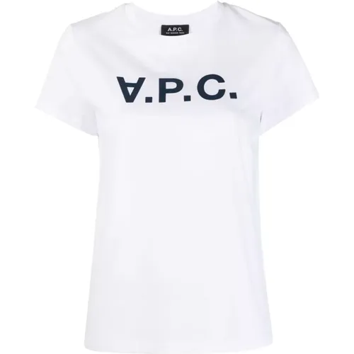 Weiße T-Shirts und Polos von , Damen, Größe: L - A.P.C. - Modalova