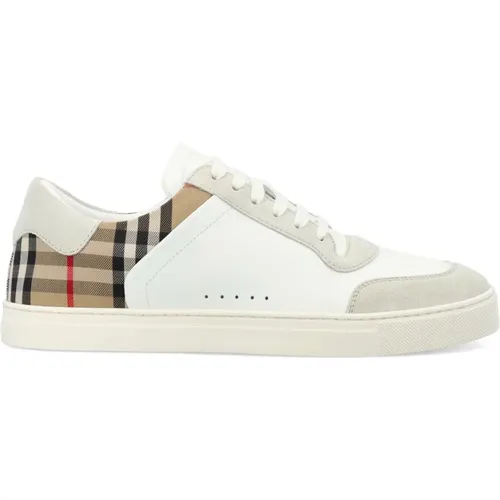 Sneakers, male, , Size: 7 US Vintage Check Sneakers Aw24 - Burberry - Modalova