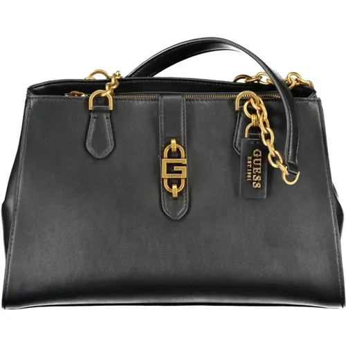 Elegant Satchel with Contrasting Details , female, Sizes: ONE SIZE - Guess - Modalova