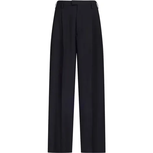 Wide Trousers, Classic Fit , female, Sizes: S - Marni - Modalova