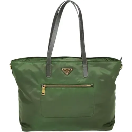 Pre-owned Tote Bags, female, , Size: ONE SIZE Pre-owned Fabric prada-bags - Prada Vintage - Modalova