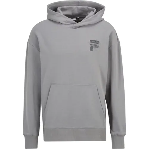 Herren Hoodie Baar Fam0333 Baumwolle , Herren, Größe: M - Fila - Modalova