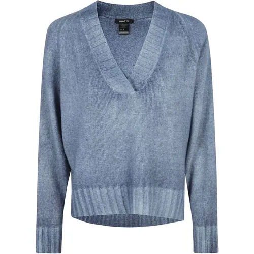 Stilvolle Sweater Kollektion , Damen, Größe: XS - Avant Toi - Modalova