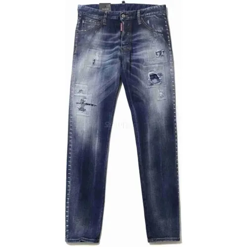 Straight Jeans, male, , Size: XL Jeans - Dsquared2 - Modalova