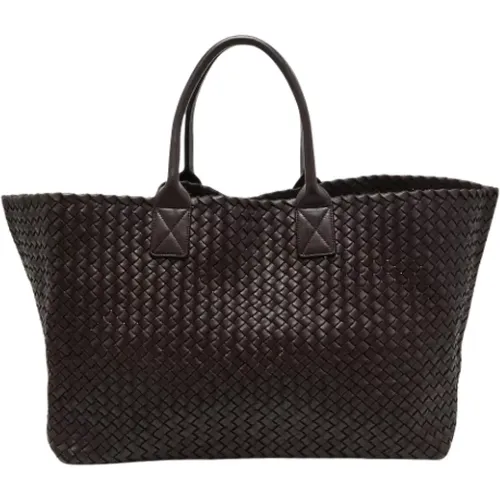 Pre-owned Leather handbags , female, Sizes: ONE SIZE - Bottega Veneta Vintage - Modalova