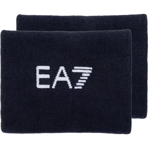 Training Accessories, male, , Size: ONE SIZE Logo wristbands - Emporio Armani EA7 - Modalova