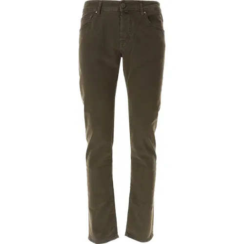 Trousers - Stylish Model , male, Sizes: W37 - Jacob Cohën - Modalova