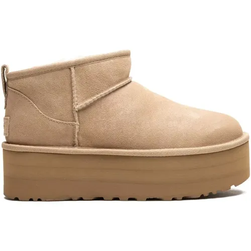 Classic Ultra Mini Plateaustiefel , Damen, Größe: 38 EU - Ugg - Modalova